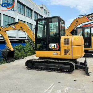 6ton Caterpillar 306D hydraulic excavator for earthmoving