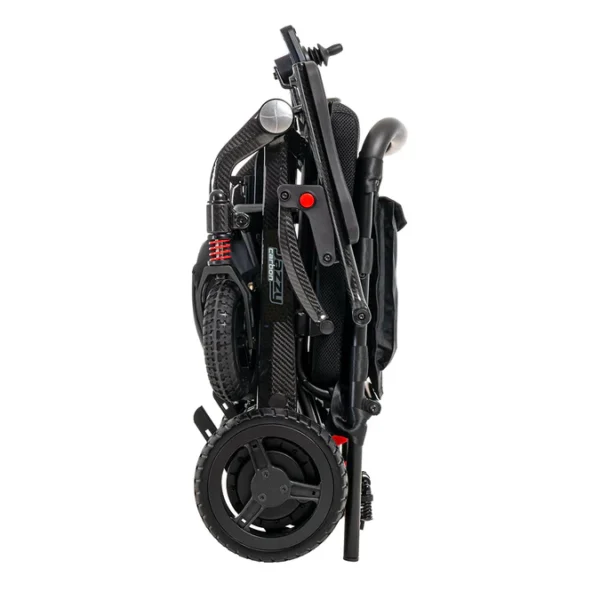Pride Jazzy Carbon Folding Travel Power Wheelchair - Image 2