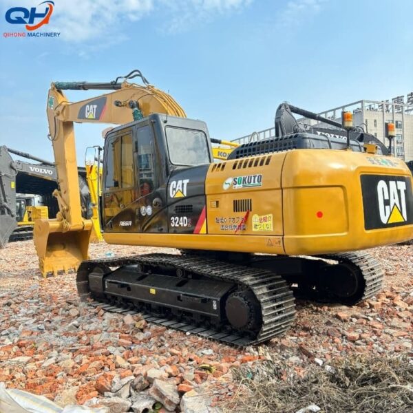 CE Approved Excavator Good Condition Excavator Cat 324D2 - Image 3